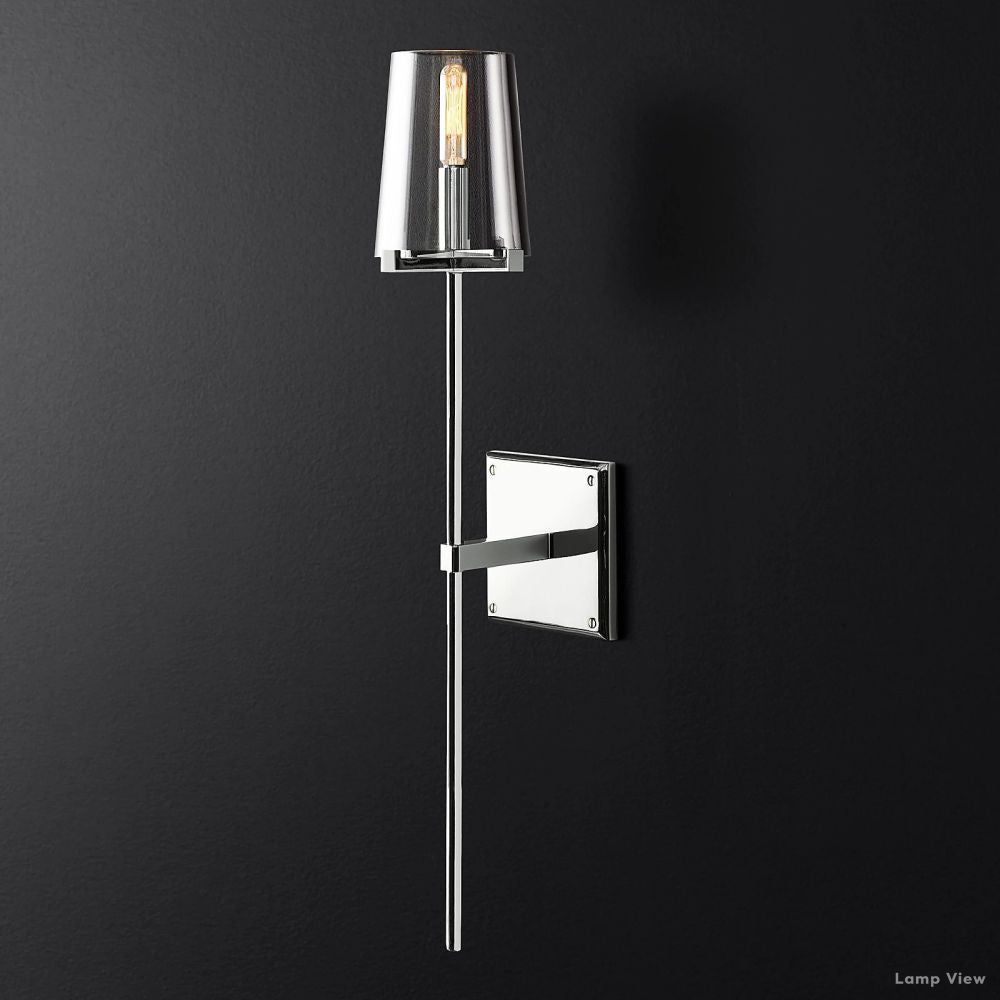 Pauillac Classic Glass Grand Wall Sconce