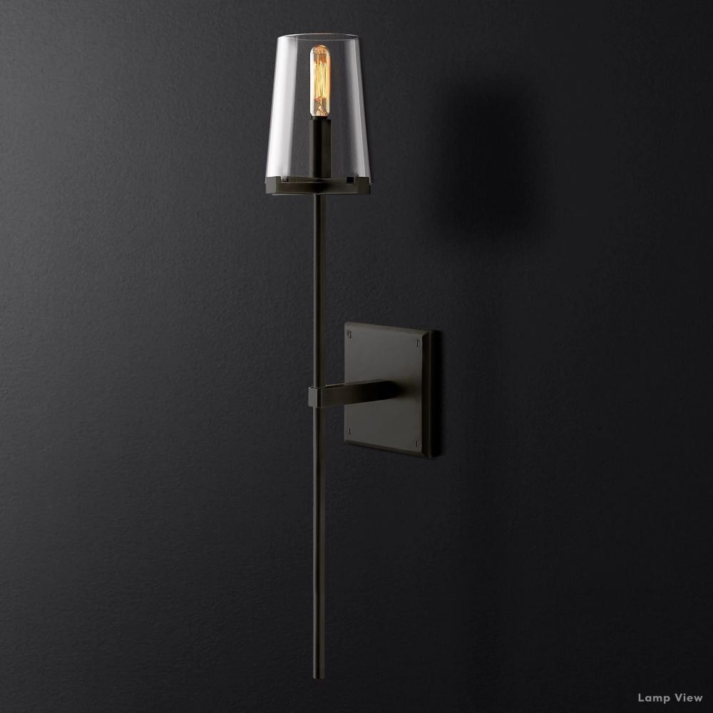 Pauillac Classic Glass Grand Wall Sconce