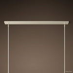 Boule Geometric Cristal Linear Chandelier 48"
