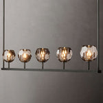 Boule Spherical Cristal Linear Chandelier 48"