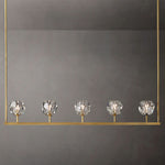 Boule Spherical Cristal Linear Chandelier 48"