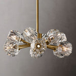 Boule Geometric Cristal Round Chandelier 24"