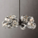 Boule Geometric Cristal Round Chandelier 24"