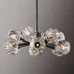 Boule Geometric Cristal Round Chandelier 24"