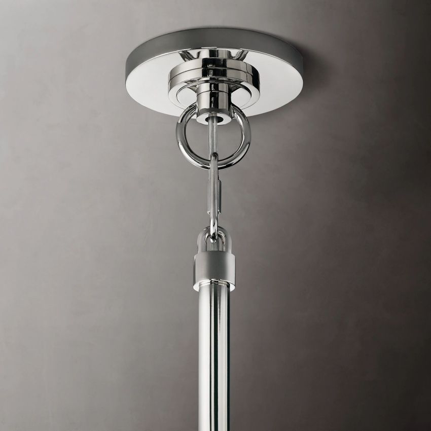 Boule Geometric Cristal Round Chandelier 24"