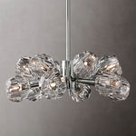 Boule Geometric Cristal Round Chandelier 24"