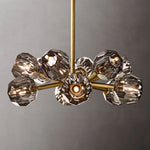 Boule Geometric Cristal Round Chandelier 24"