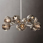 Boule Geometric Cristal Round Chandelier 24"