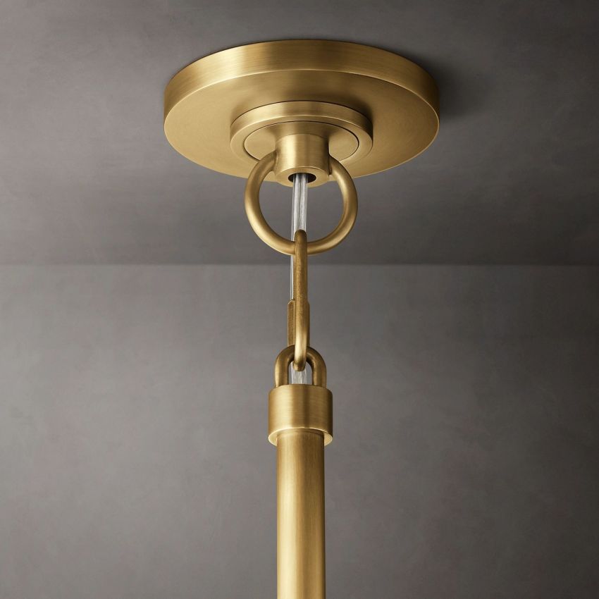 Boule Geometric Cristal Round Chandelier 24"