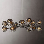 Boule Geometric Cristal Round Chandelier 36"