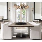 Boule Geometric Cristal Round Chandelier 36"