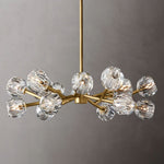 Boule Geometric Cristal Round Chandelier 36"