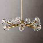 Boule Geometric Cristal Round Chandelier 36"