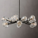 Boule Geometric Cristal Round Chandelier 36"