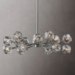 Boule Geometric Cristal Round Chandelier 36"
