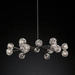 Boule Geometric Cristal Round Chandelier 48"