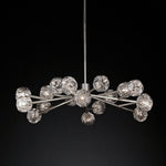 Boule Geometric Cristal Round Chandelier 48"