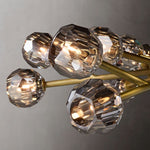 Boule Geometric Cristal Round Chandelier 48"
