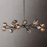 Boule Geometric Cristal Round Chandelier 48"