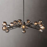 Boule Geometric Cristal Round Chandelier 48"