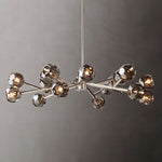 Boule Geometric Cristal Round Chandelier 48"