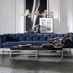 Boule Geometric Cristal Round Chandelier 48"