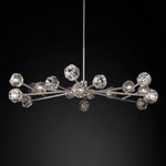 Boule Geometric Cristal Round Chandelier 60"