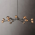 Boule Geometric Cristal Round Chandelier 60"