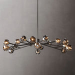 Boule Geometric Cristal Round Chandelier 60"
