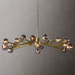 Boule Geometric Cristal Round Chandelier 60"