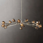 Boule Geometric Cristal Round Chandelier 60"