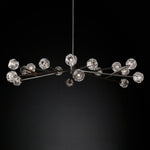 Boule Geometric Cristal Round Chandelier 72"