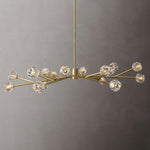 Boule Geometric Cristal Round Chandelier 72"