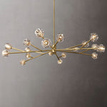 Boule Geometric Cristal Round Chandelier 72"