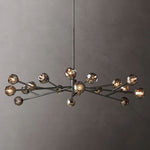 Boule Geometric Cristal Round Chandelier 72"