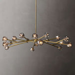 Boule Geometric Cristal Round Chandelier 72"