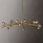 Boule Geometric Cristal Round Chandelier 72"