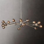 Boule Geometric Cristal Round Chandelier 72"