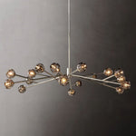 Boule Geometric Cristal Round Chandelier 72"