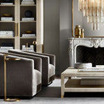 Movani Tiered Glass Round Chandelier