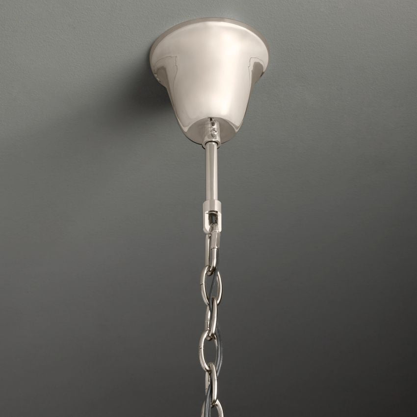 Odeon Layered Crystal Round Chandelier 20"