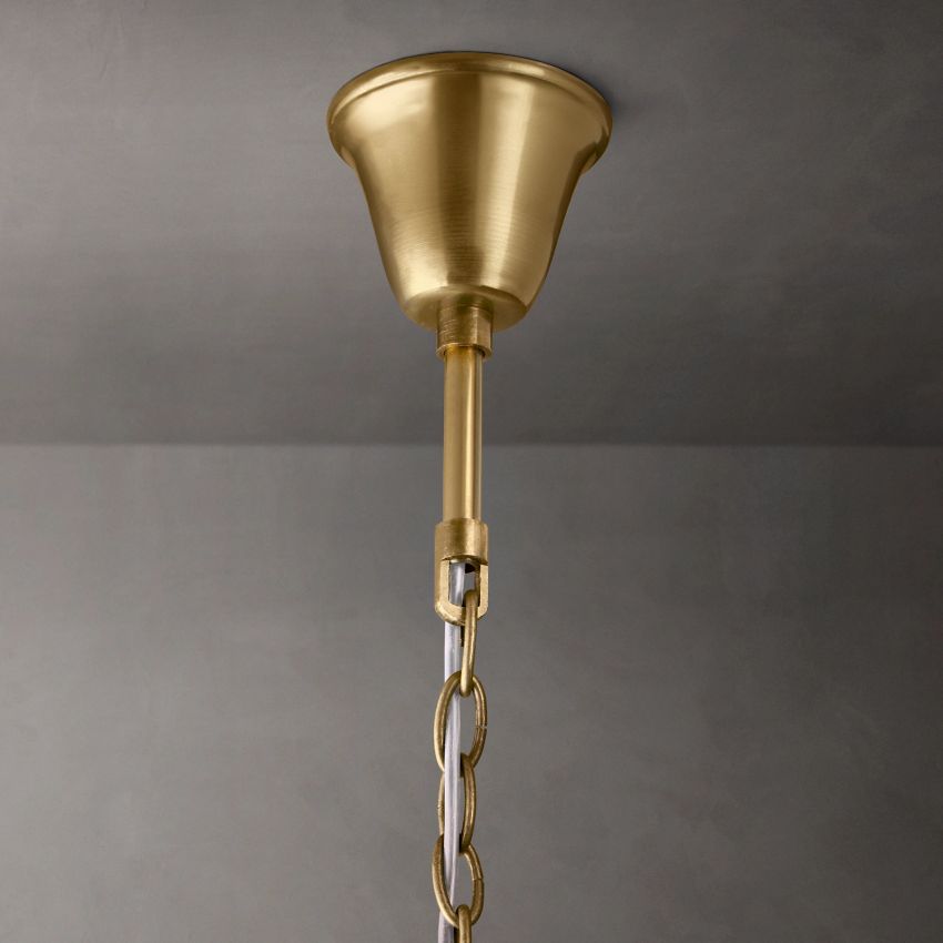 Odeon Layered Crystal Round Chandelier 20"