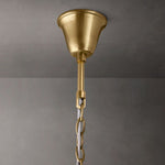 Odeon Layered Crystal Round Chandelier 20"