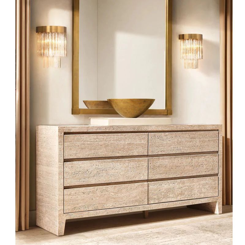 Cielo Ridged Glass Wall Sconce