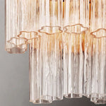 Cielo Ridged Glass Wall Sconce