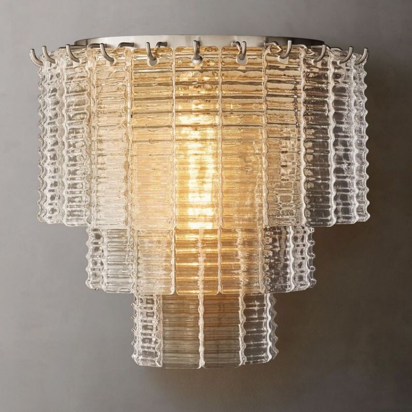 Sirene Molded Glass Wall Sconce