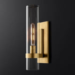 Ravelle Clear Glass Wall Sconce