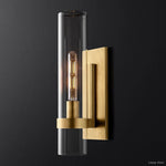 Ravelle Clear Glass Wall Sconce