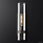 Ravelle Clear Glass Wall Sconce