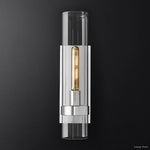 Ravelle Clear Glass Wall Sconce
